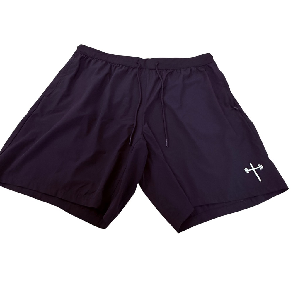 Holstrength Mens XXL Performance Gym Shorts Black First Original Collection